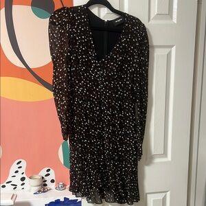 Black Polka Dot Dress